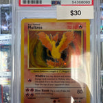 Pokemon Moltres 12/62 Holo PSA 4