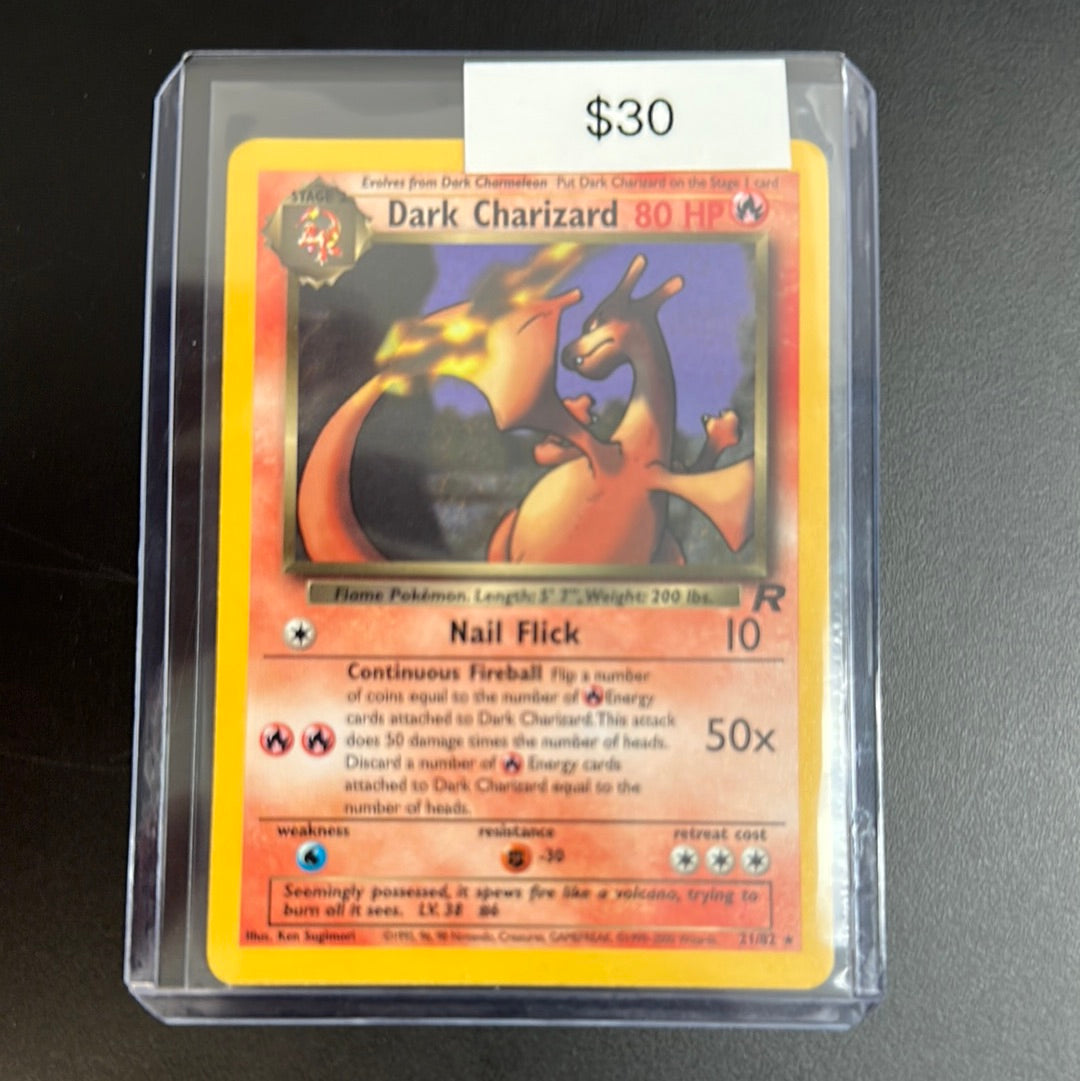 Pokemon Dark outlets Charizard 21