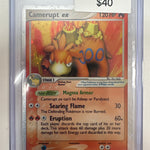Pokemon Camerupt ex 92/106