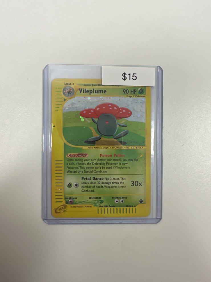 Pokemon Vileplume E-Reader Holo Foil 31/165