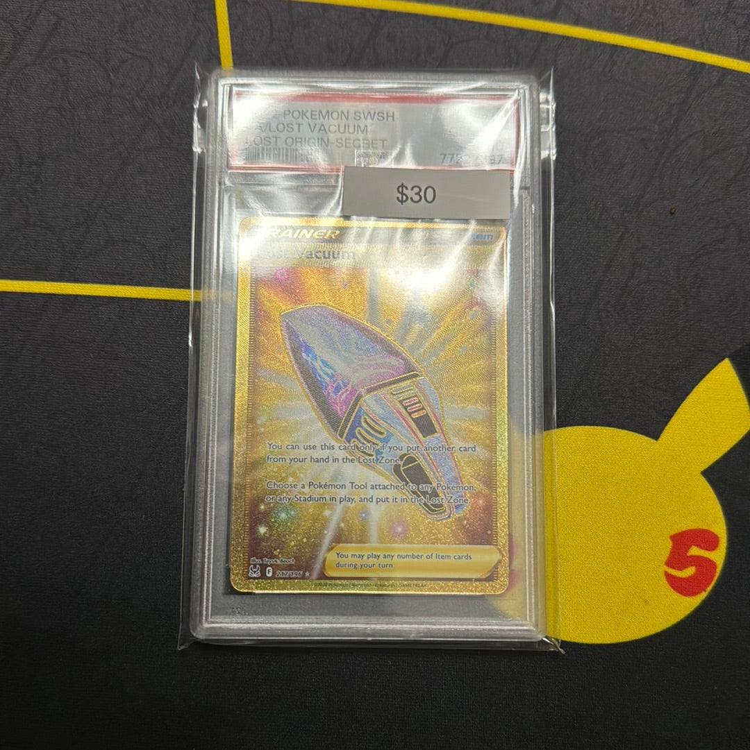 2022 Pokémon SWSH Lost Vacuum Lost Origin #217 PSA 10