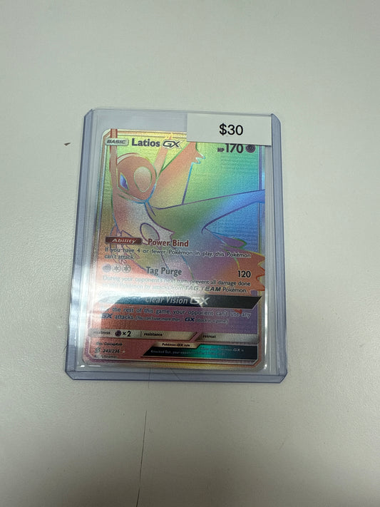 Pokemon Latios Gx Secret #243/236