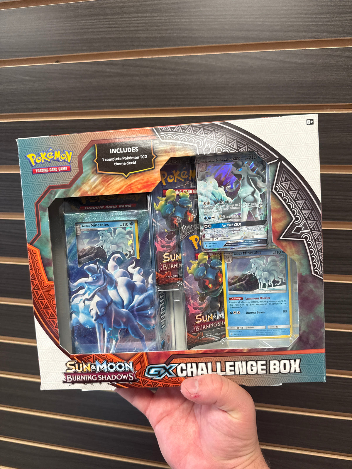 Pokémon TCG Sun & Moon Burning Shadows Gx Challenge Box