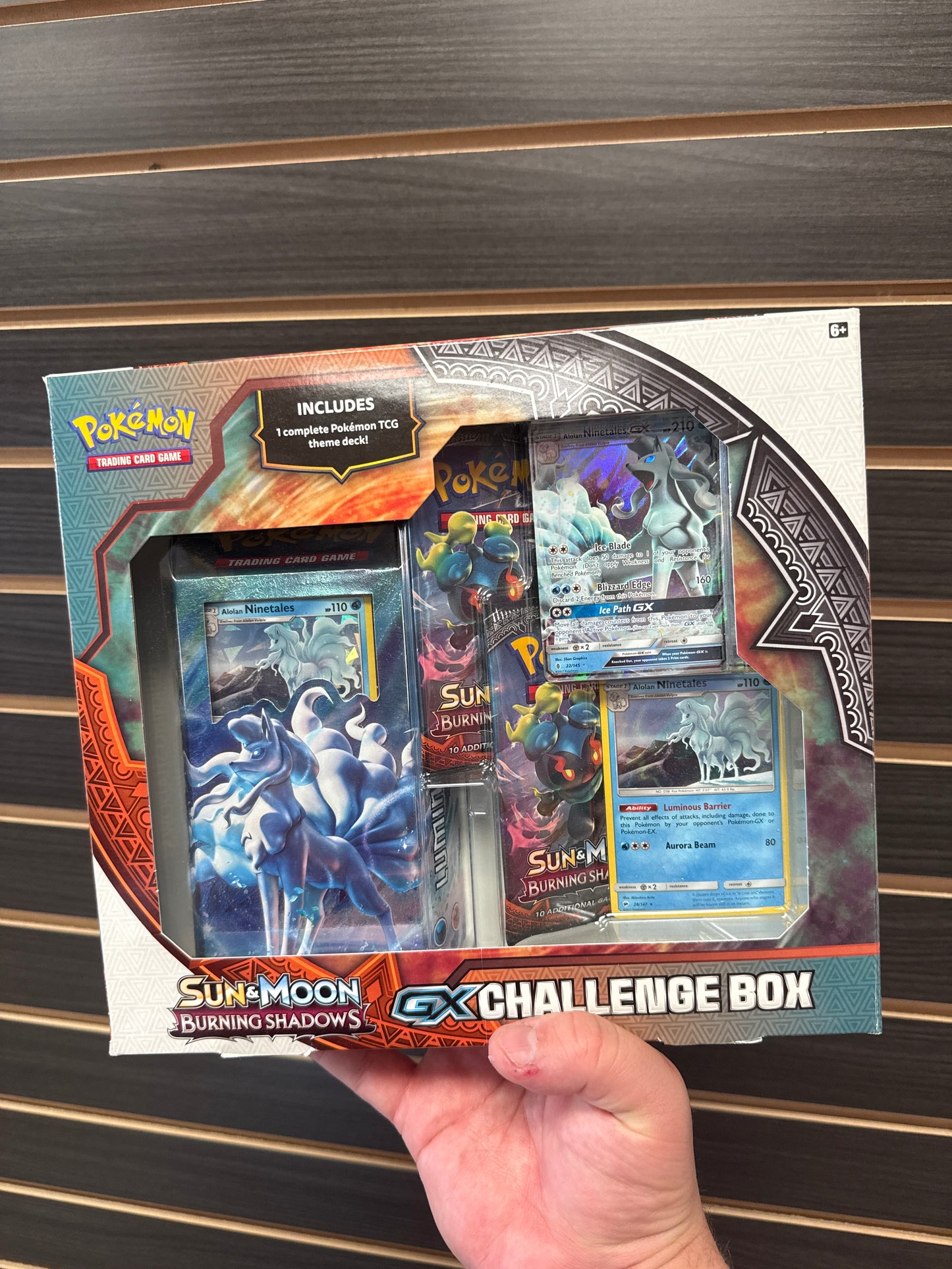 Pokémon TCG Sun & Moon Burning Shadows Gx Challenge Box