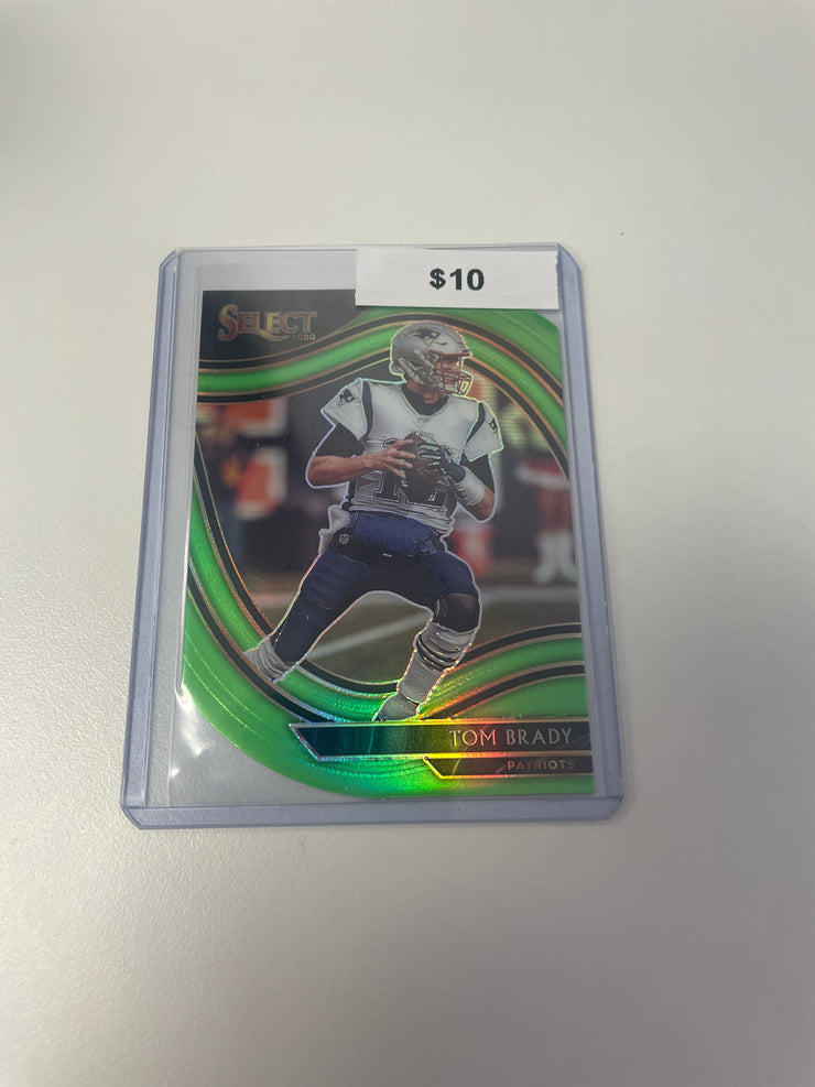 2020 Select Field Level Die Cut Tom Brady Green 