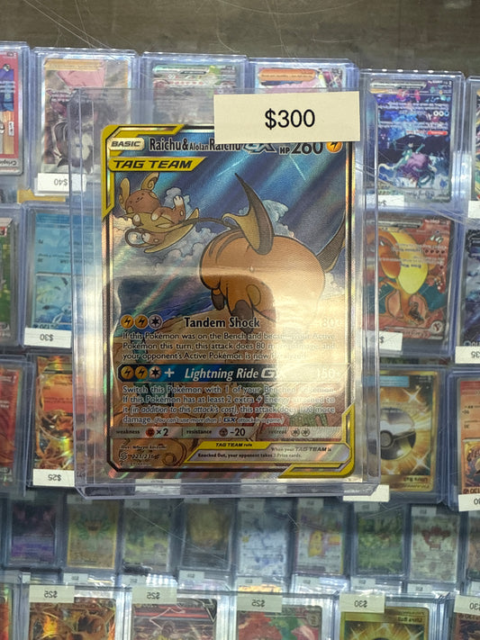 Pokémon Raichu ALOLAN Raichu GX 221/236