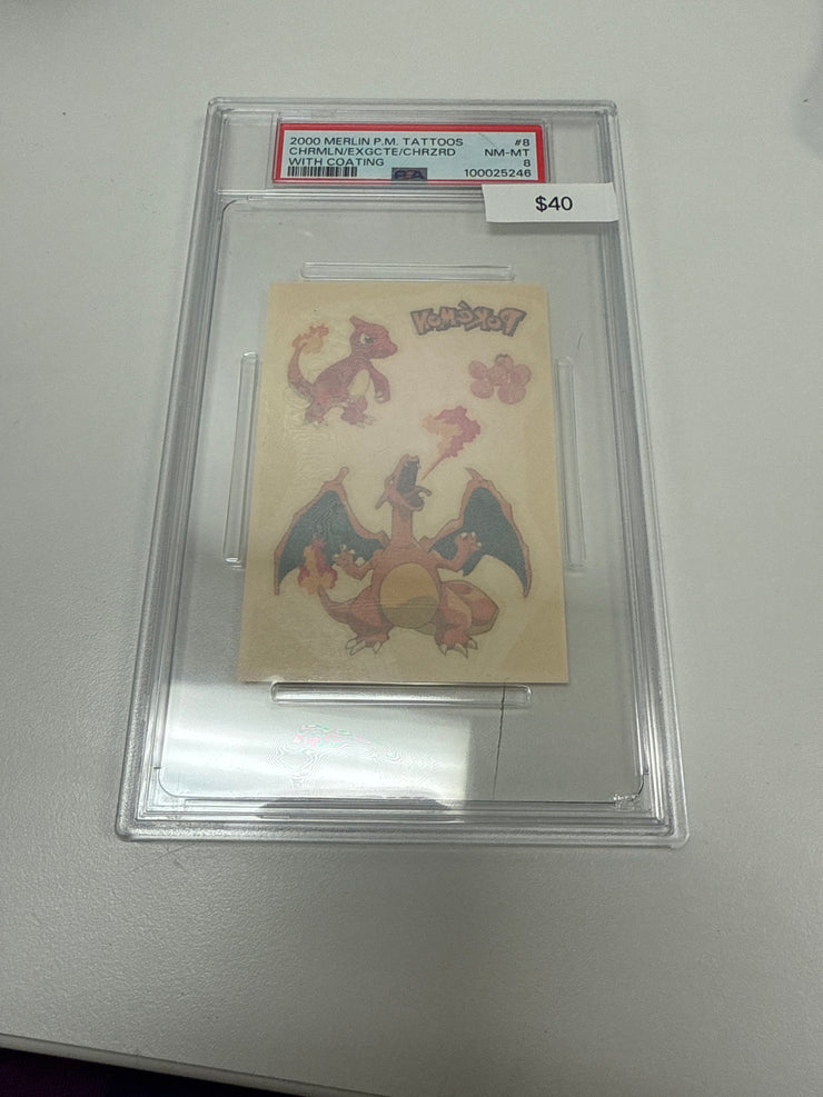 Pokemon Tattoos Charizard, Charmeleon, Exeggcute 