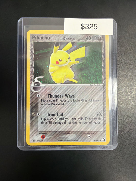 Pokemon Pikachu Delta Species #93/92