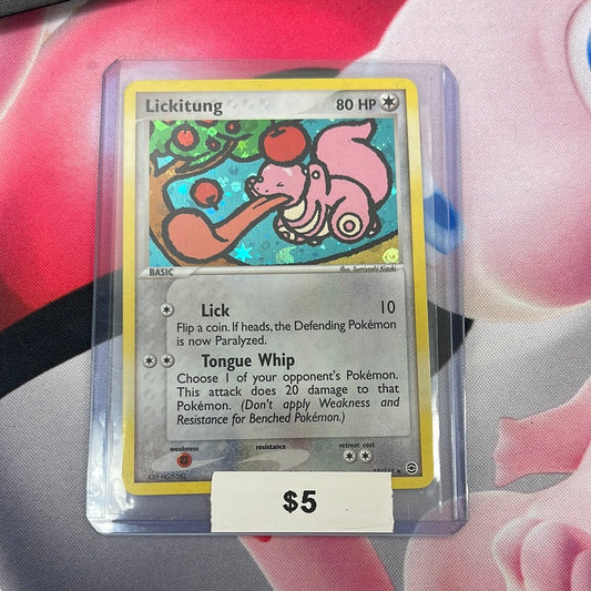 Pokémon Lickitung FireRed LeafGreen Holo 37/112