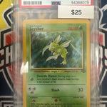 Pokemon Scyther Holo 10/64 PSA 5