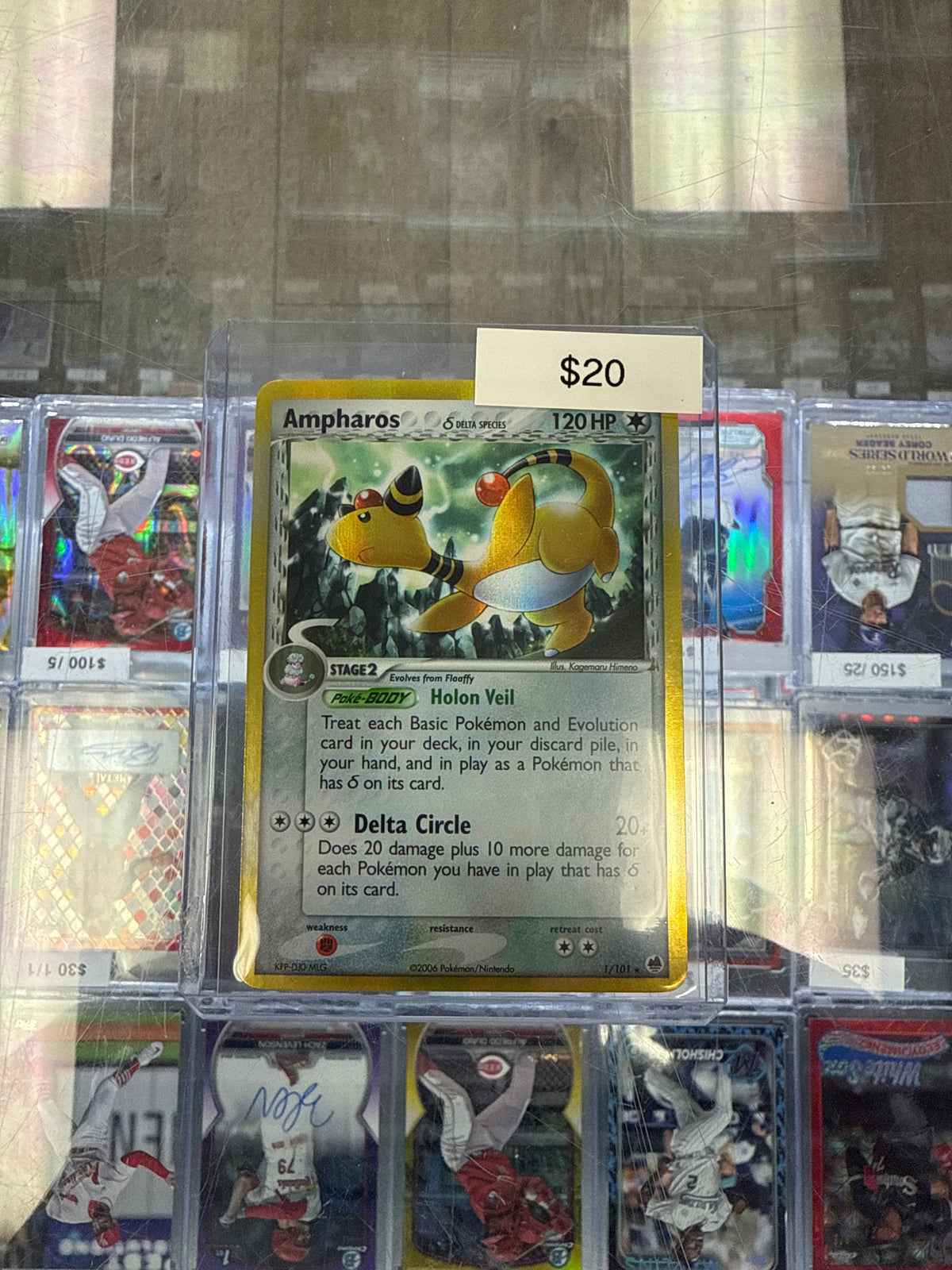 Pokemon Ampharos Delta Species #1/101