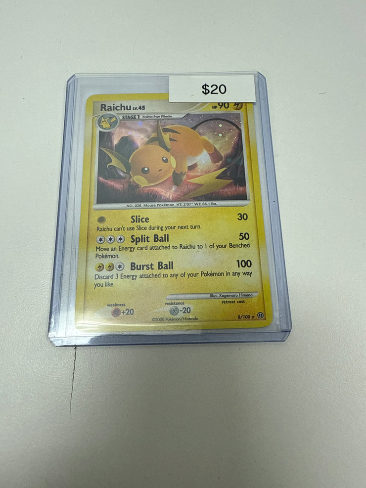 Pokemon Raichu Holo 