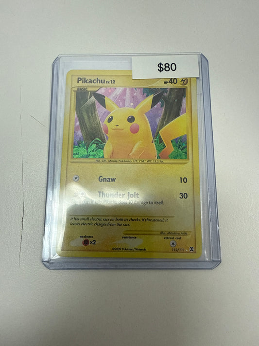 Pokemon Pikachu Holo #112/111