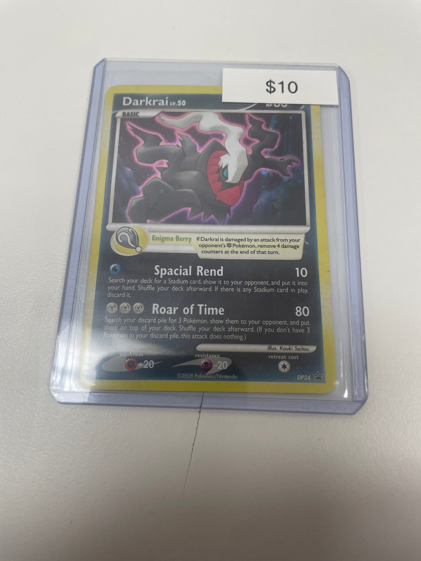 Pokemon Darkrai Holo Black Star Promo #dp24