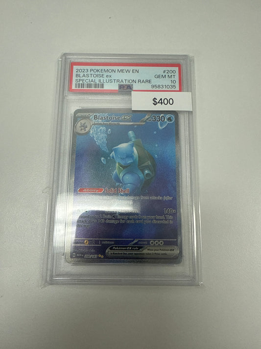 Pokemon 151 Blastoise SIR #200/165 PSA 10