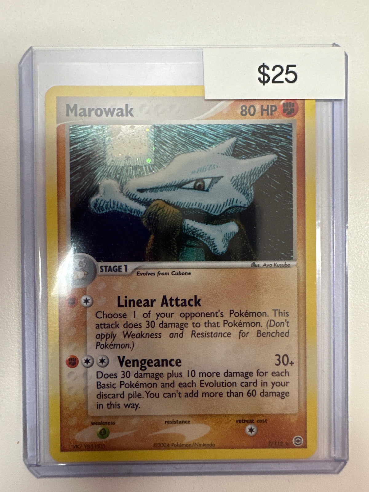 Pokemon Marowak 7/112