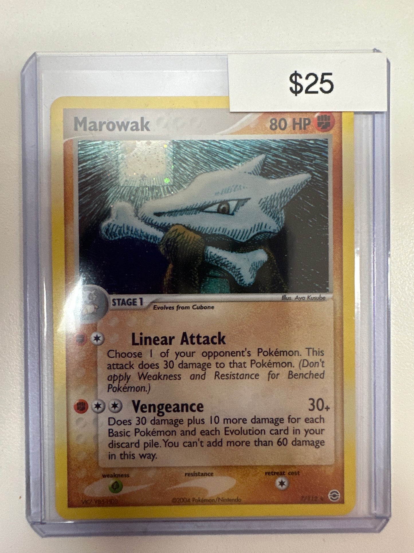 Pokemon Marowak 7/112