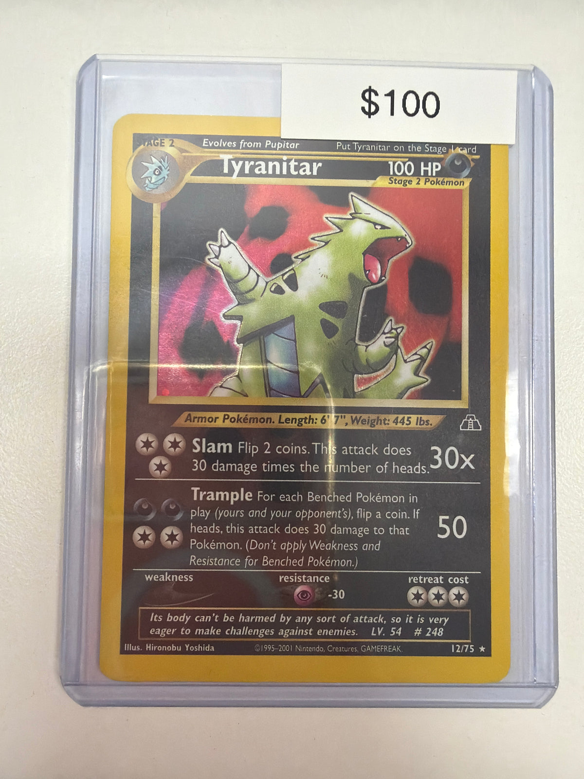 Pokemon Tyranitar 12/75