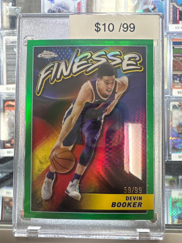 2024 Topps Chrome Finesse Devin Booker /99 f-18