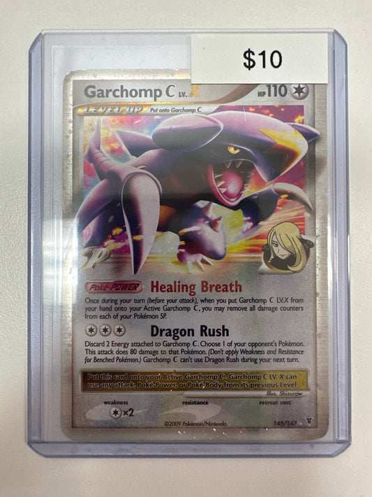Pokemon Garchomp LV.X 145/147