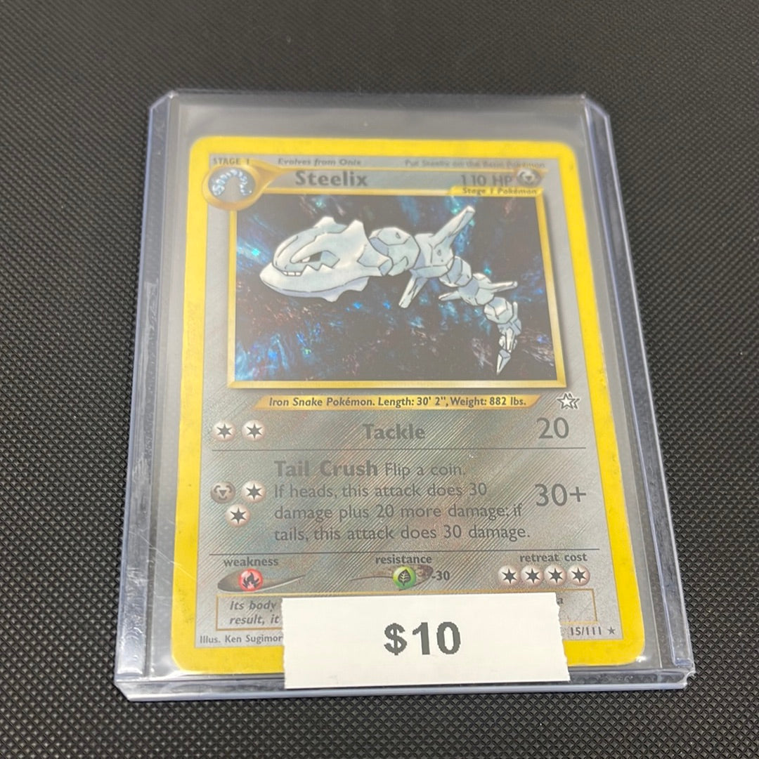Pokémon Steelix Neo Genesis holo 15/111
