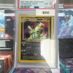 Pokemon 2001 Neo Discovery Tyranitar Holo #12 PSA 8.5