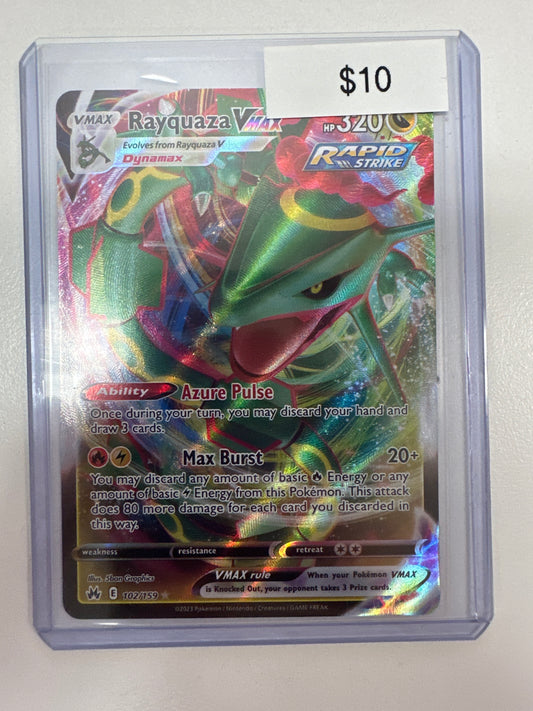 Pokemon Rayquaza Vmax 102/159