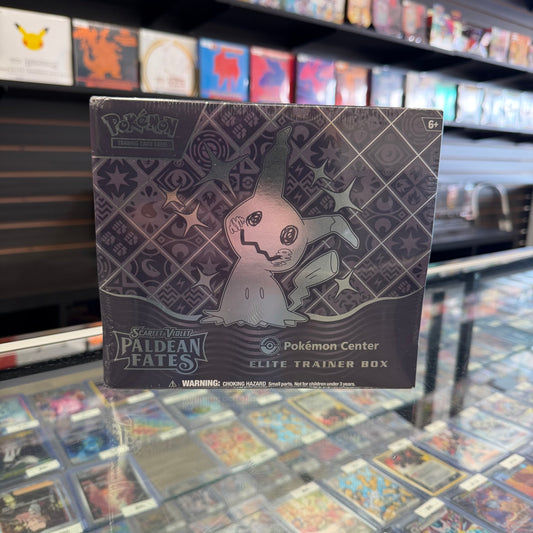 Pokémon Paldean Fates Elite Trainer Box Pokemon Center