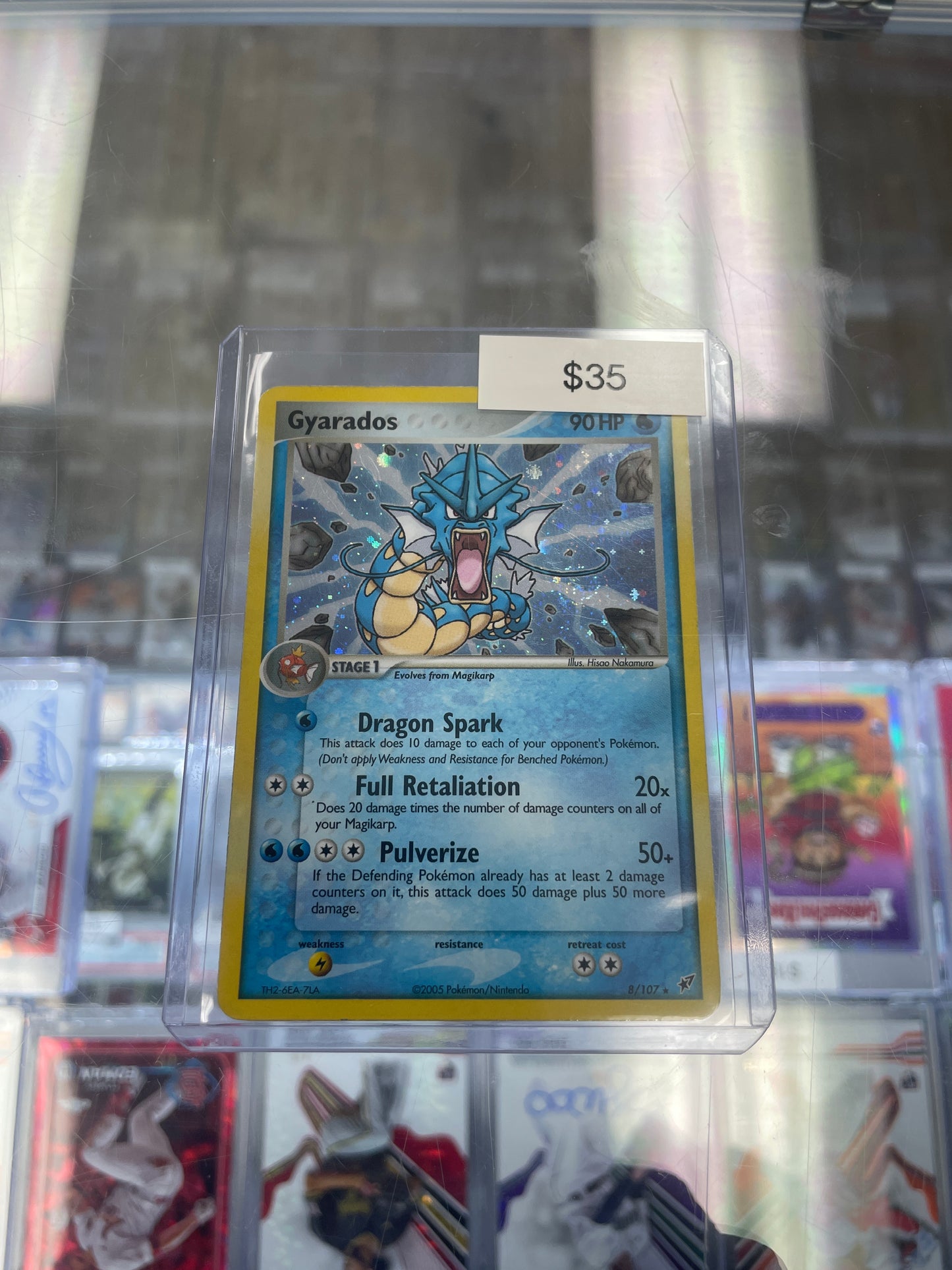 Pokemon Gyarados Holo #8/107