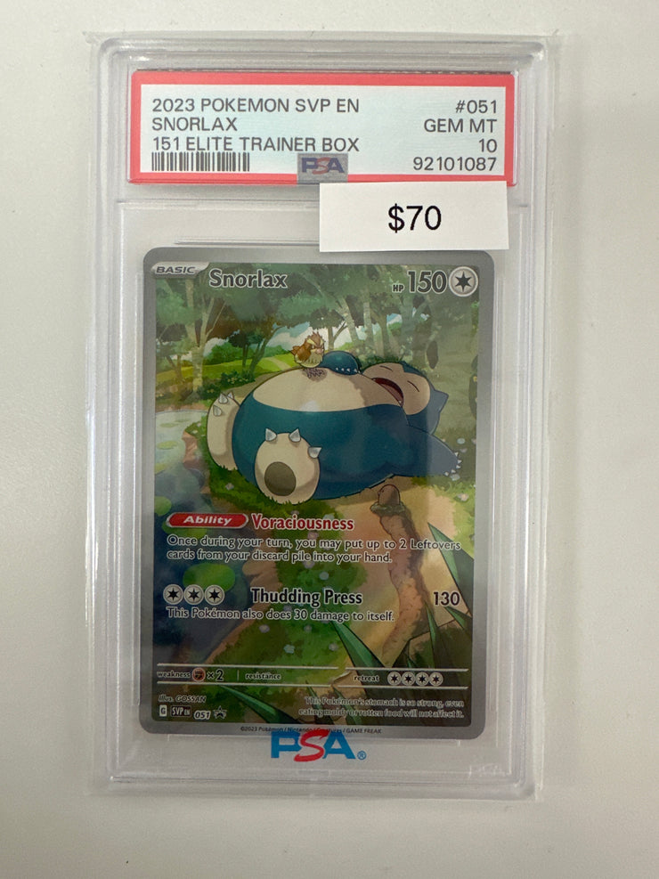Pokemon 151 Promo Snorlax 