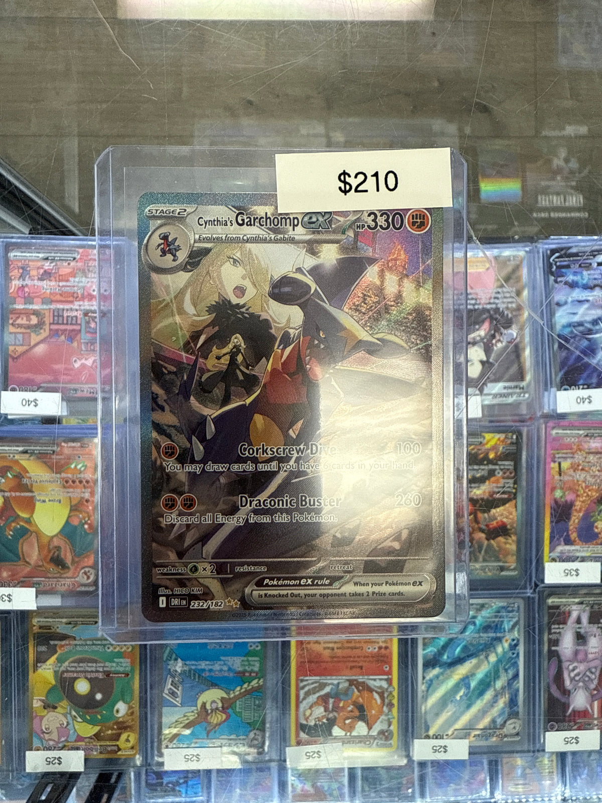 Pokémon Cynthia GARCHOMP 232/182