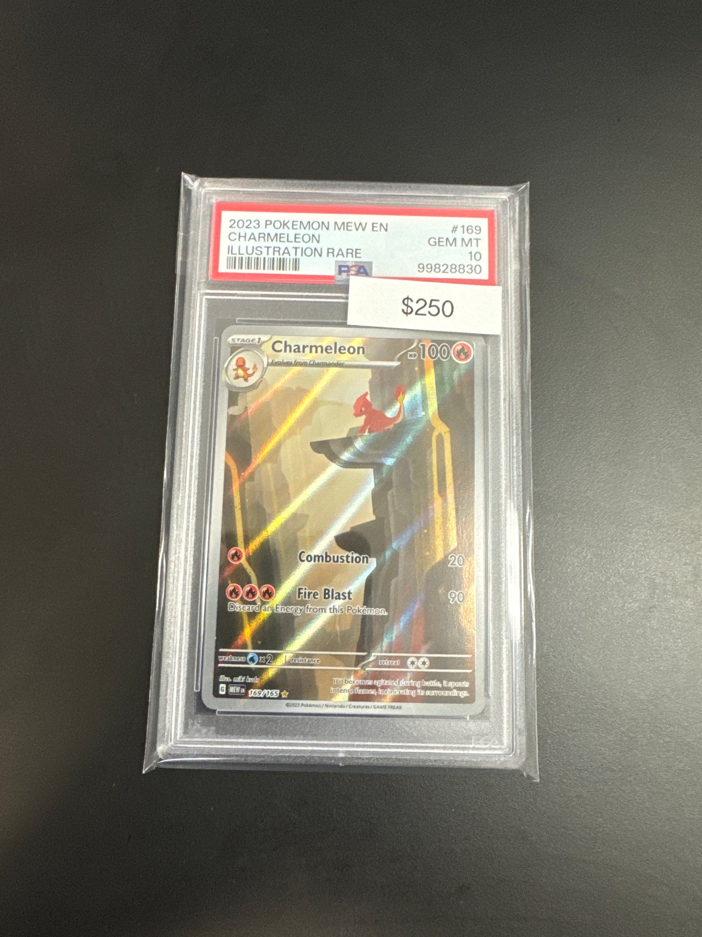 2023 Pokémon 151 Charmeleon 169 PSA 10