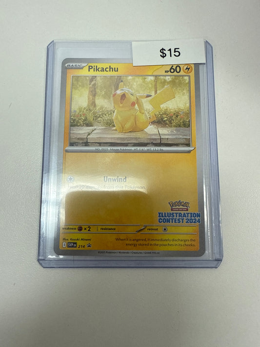 Pokemon Pikachu Illustration Contest 2024 #214