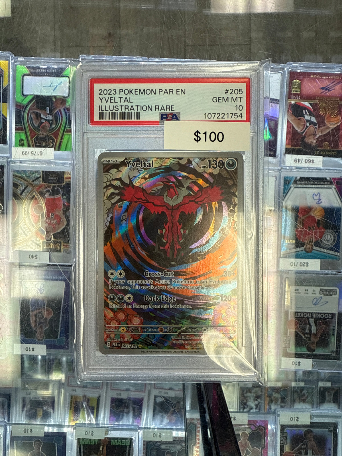 Pokémon YVELTAL PSA 10