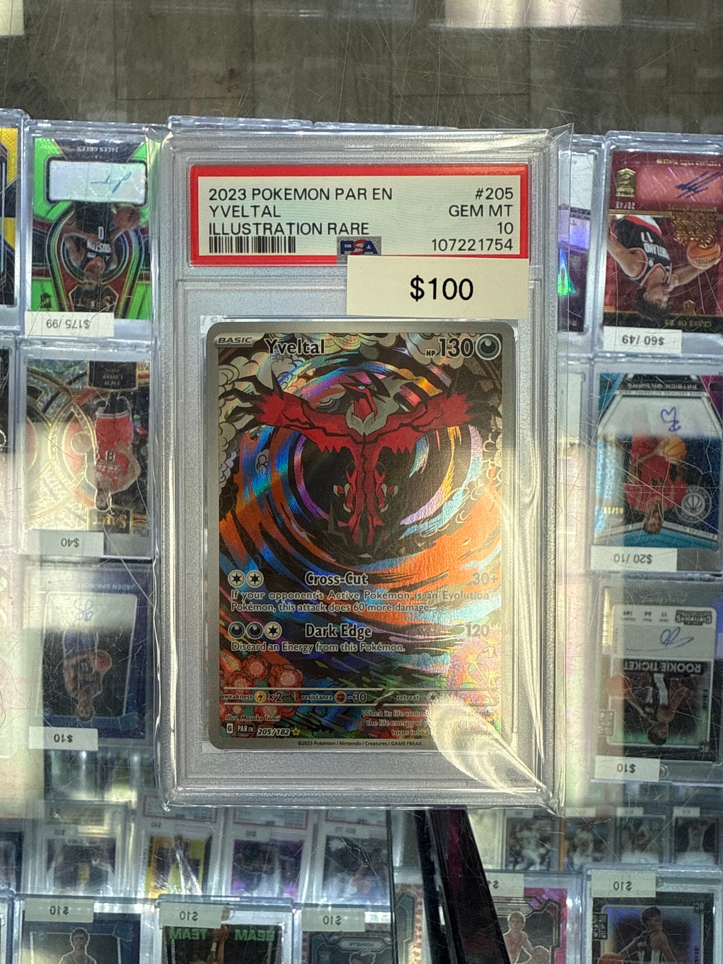 Pokémon YVELTAL PSA 10