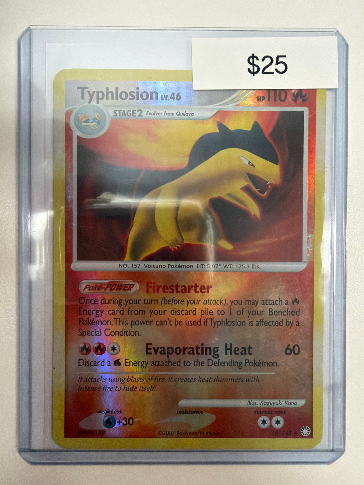 Pokemon Typhlosion 16/123