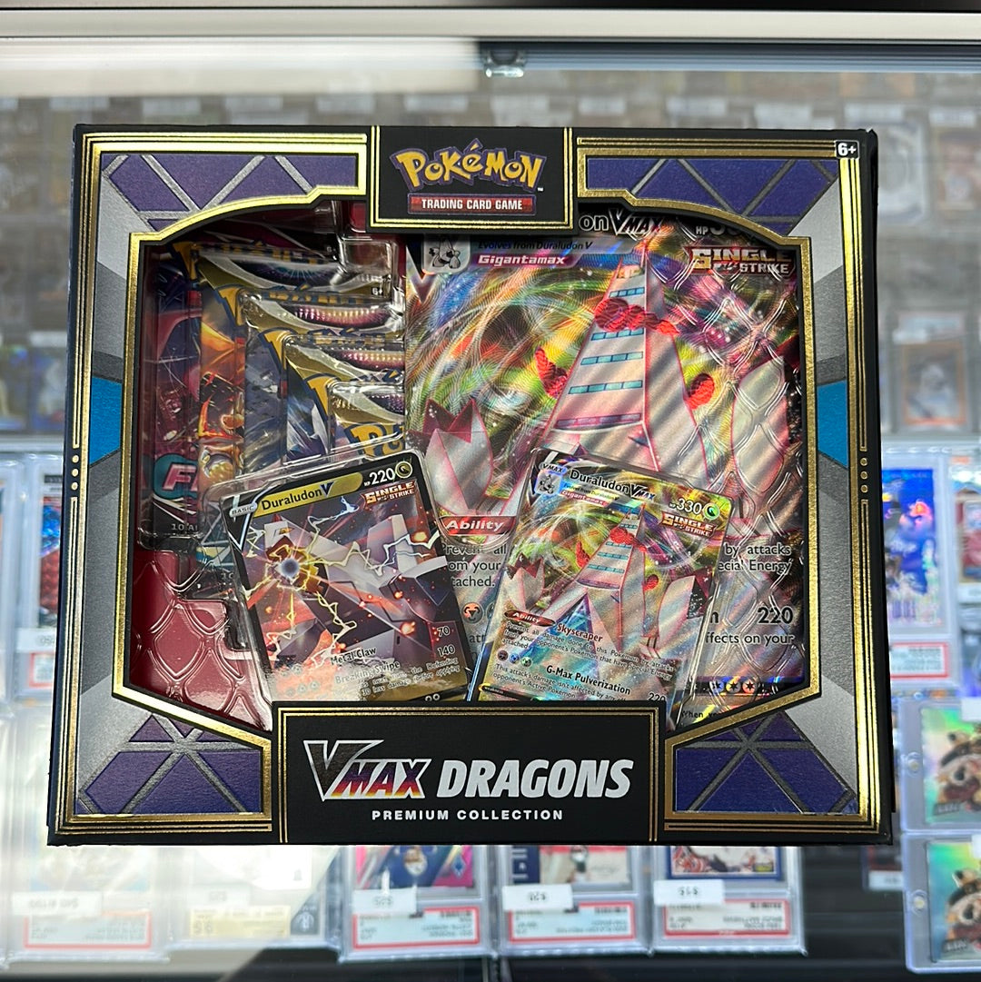 Pokémon VMAX Dragons Premium Collection Box – Grail Collectibles AZ