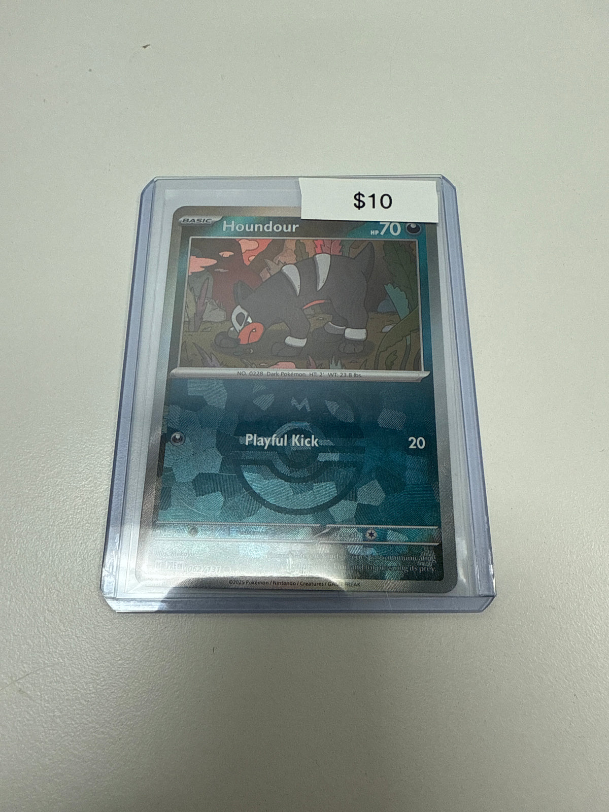 Pokemon Houndour Master Ball #062/131