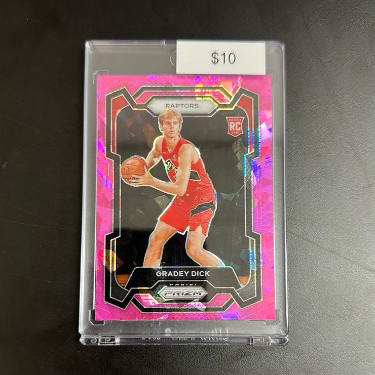 2023/24 Prizm Gradey Dick Pink Ice 