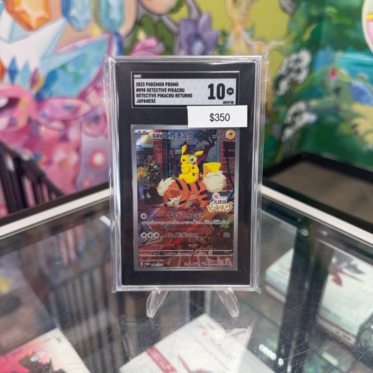 Pokemon Japanese Detective Pikachu #098 SGC 10