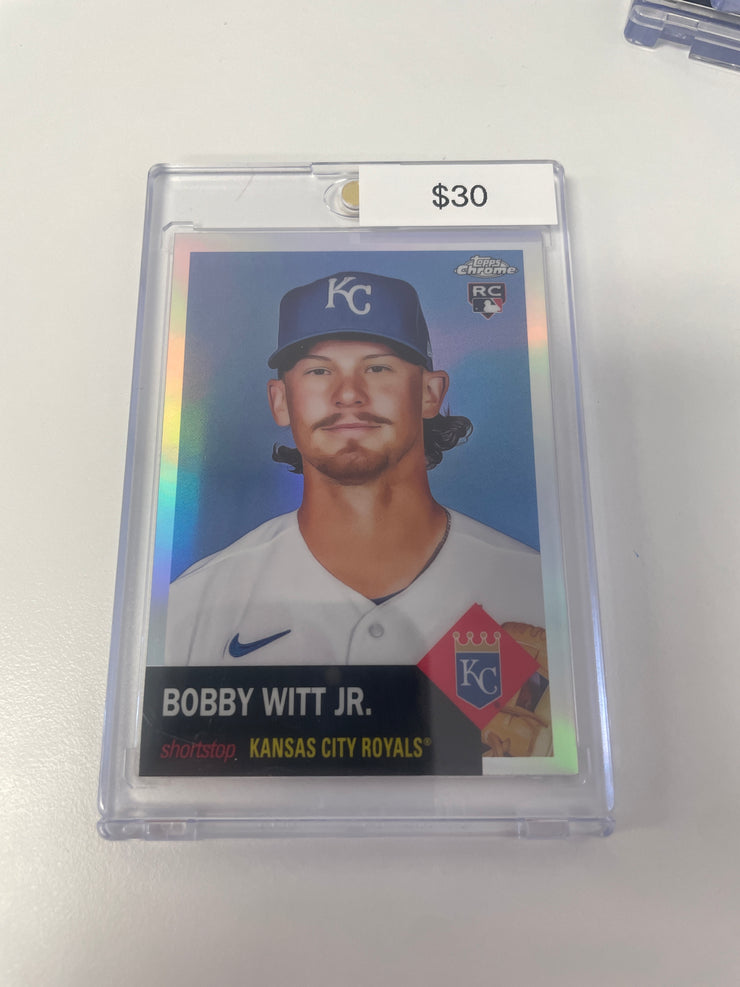 2022 Topps Platinum Bobby Witt Jr Refractor 