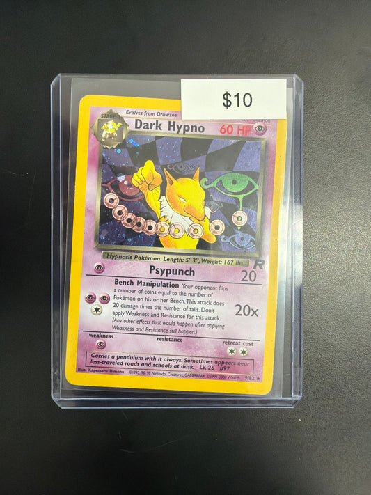 Pokemon Dark Hypno 9/82 HP
