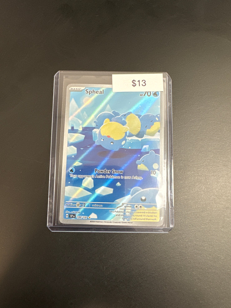 Pokémon Surging Sparks Spheal 199/191