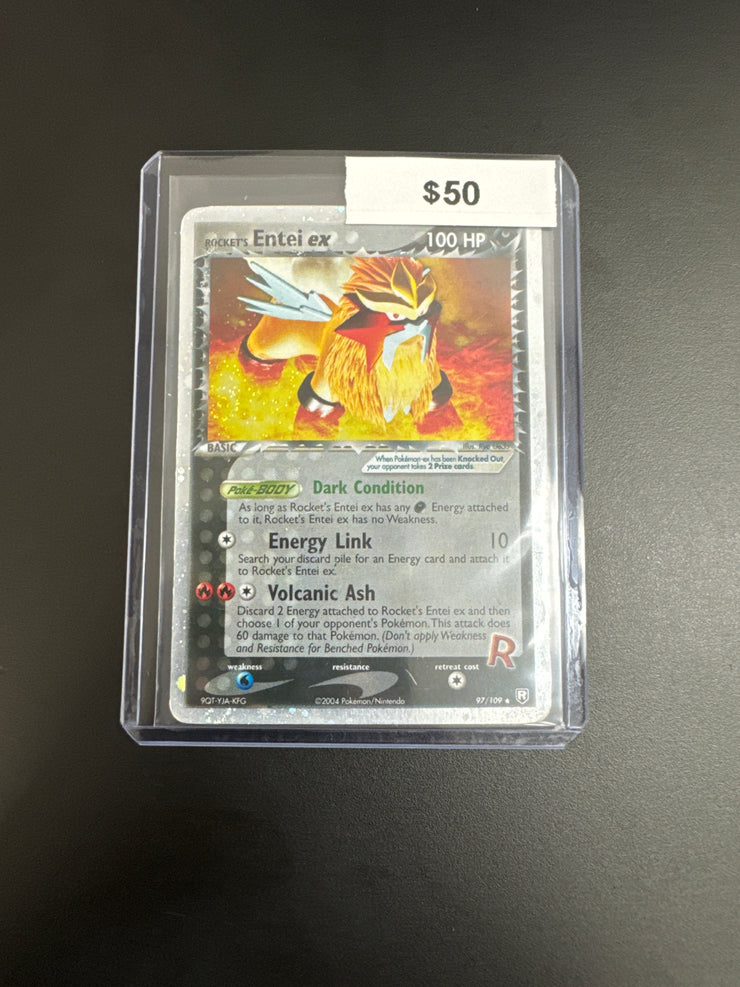 Pokémon Entei Ex Holo 97/109