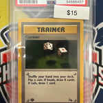 Pokemon Gambler 60/62 1st Edition PSA 9