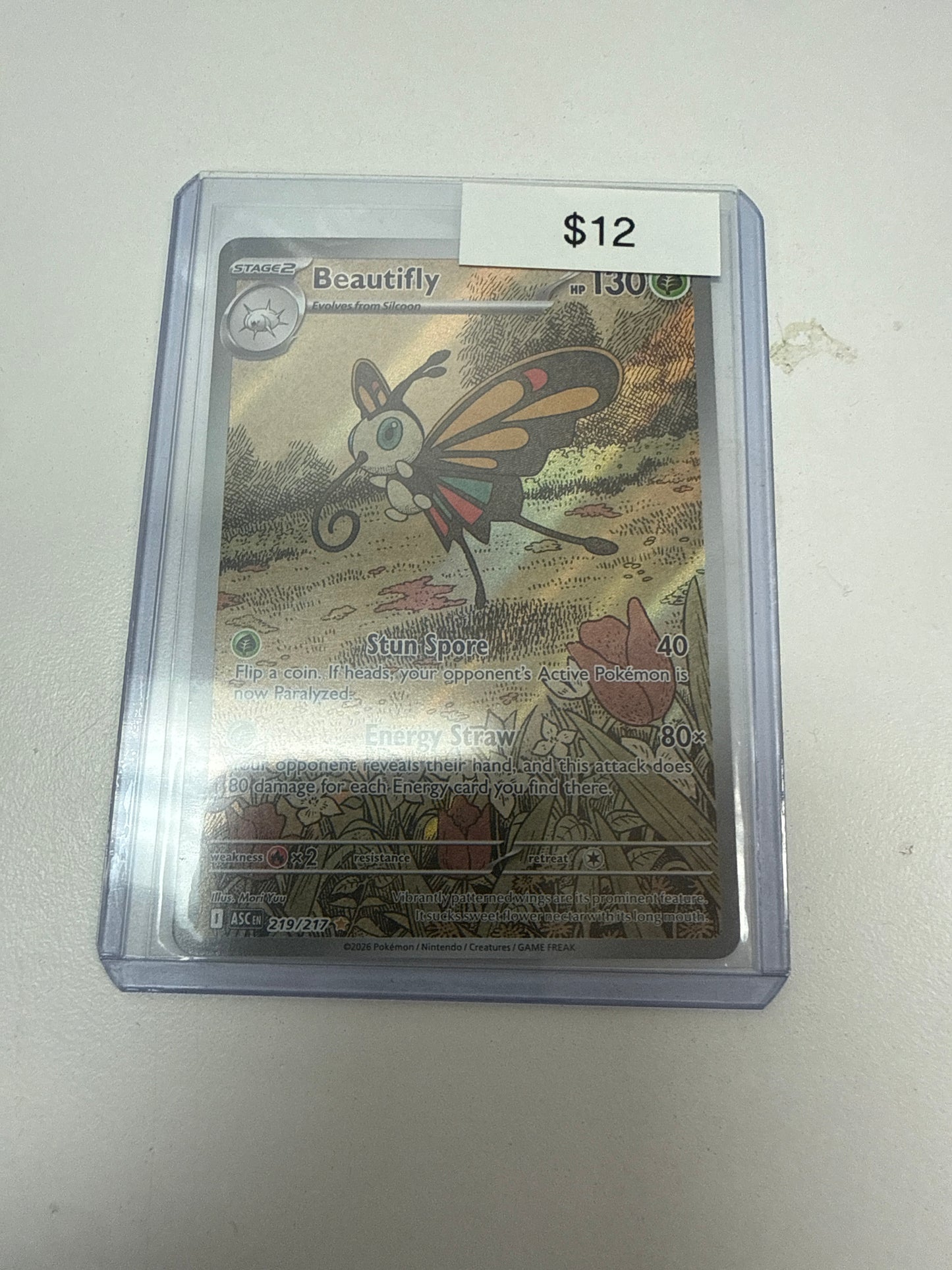 Pokemon Beautifly #219/217