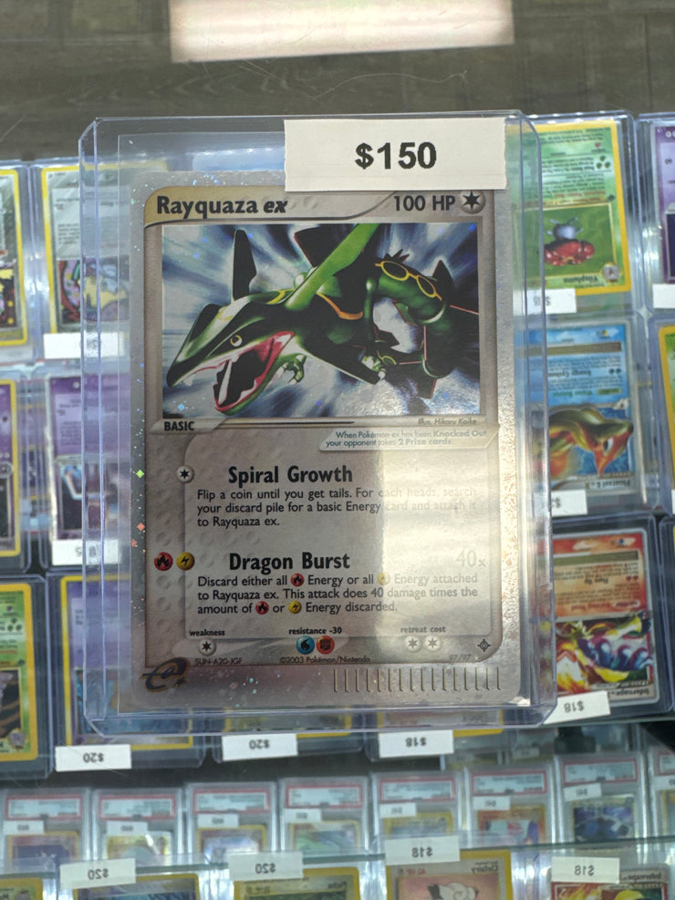 Pokémon Rayquaza EX 97/97 Holo