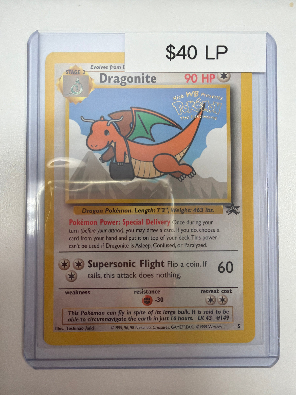 Pokemon Dragonite Movie Promo 5 LP
