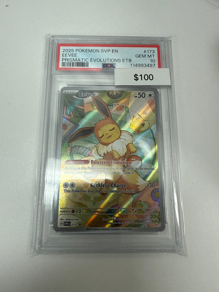 Pokemon Prismatic ETB Promo Eeve 