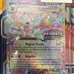 Pokemon Prismatic Evolutions Stamped Promo Sylveon ex 041/131